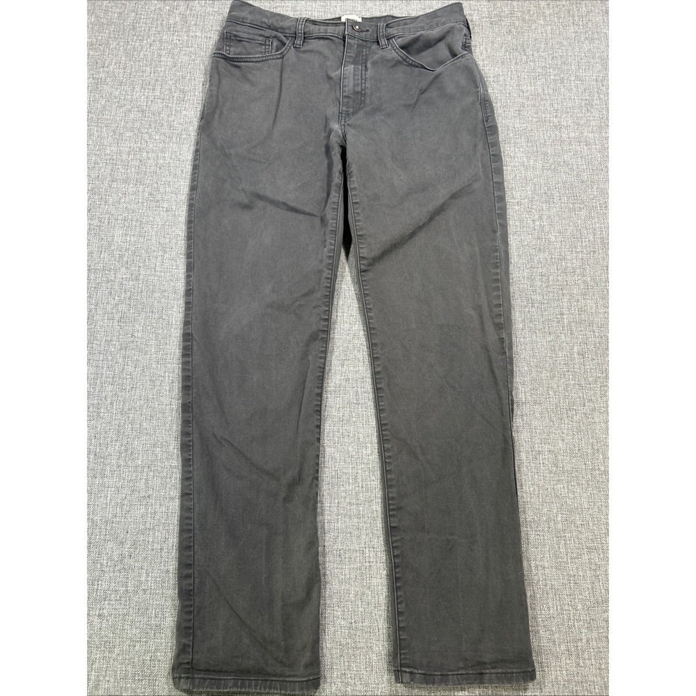 Flint and Tinder Straight Fit Men's Gray Chino Pants Size 30x30 Stretch